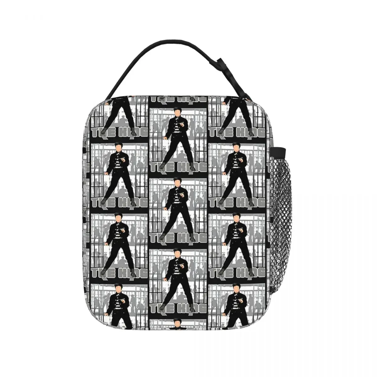 Elvis Presley The King Jailhouse Lunch Bags Insulated Lunch Tote Portable Bento Box Leakproof Picnic Bags for Woman Work Kids