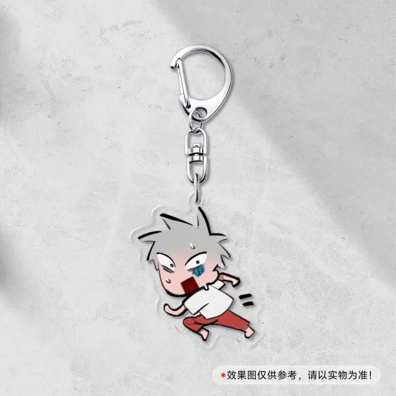 Anime KeyChain Women IVAN TILL Key Chain for Men ALIEN STAGE Key Ring Acrylic Car Keyring Party Pendant Cos Girls Gift Jewelry