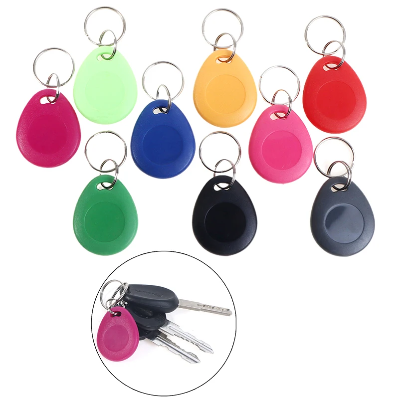 5PCS T5577 Rewrite Duplicate Tag Can Copy 125kHz Card Proximity Token Keyfobs Rewritable Writable RFID Tag