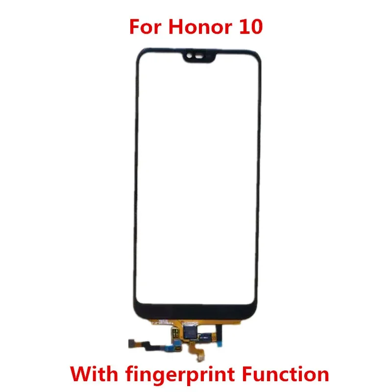 Honor10 Buitenscherm Voor Huawei Honor 10 Digitizer Sensor Front Touch Panel Lcd Display Uit Glazen Hoes Reparatie Onderdelen Vervangen