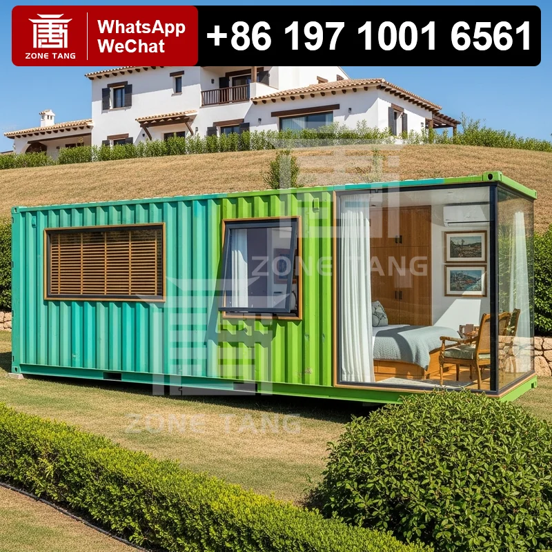 

Best Houses Flat Pack Home Wind Resistance Rural Cabin Leak Proof Fabricated Homes Budget Friendly Global Shipping DIY Anti Rust