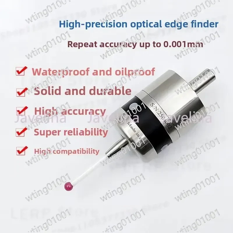 for MP41-10 Edge Finder Optical Probe for CNC Milling Machine Centering Tool High Precision Automatic Workpiece Detection Rod