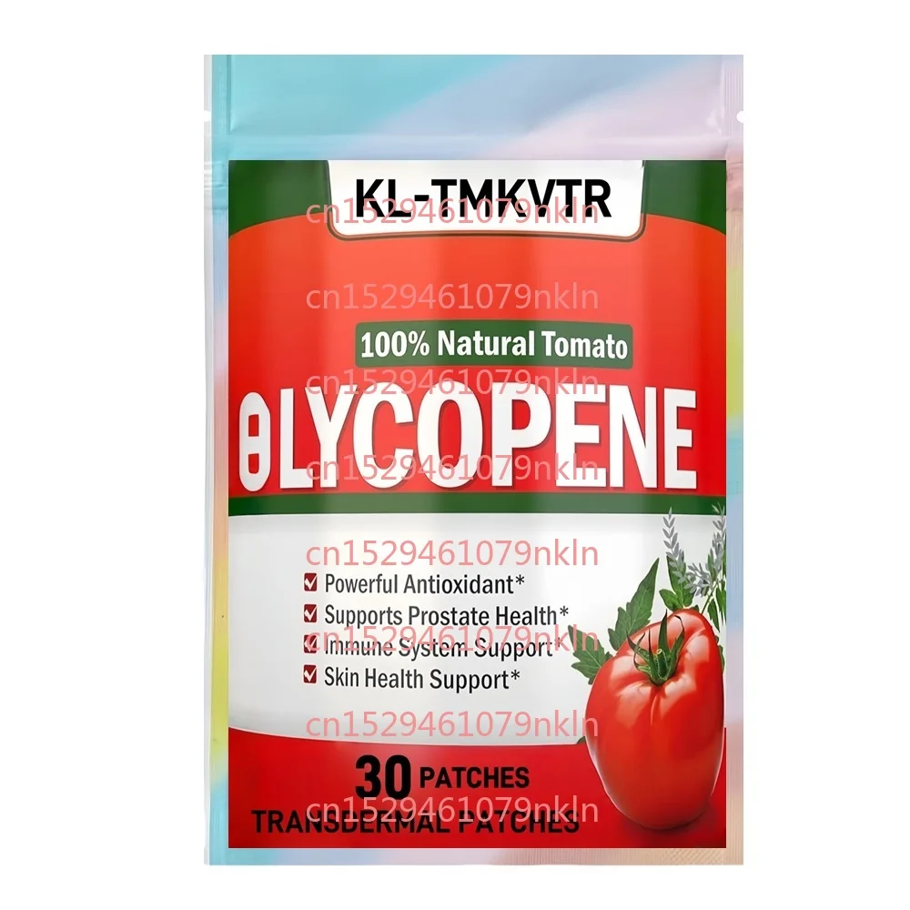 30 Patches Lycopene Transdermal Patches Great for Prostate Health, Immune System Support, Heart Health and Eyesight Support