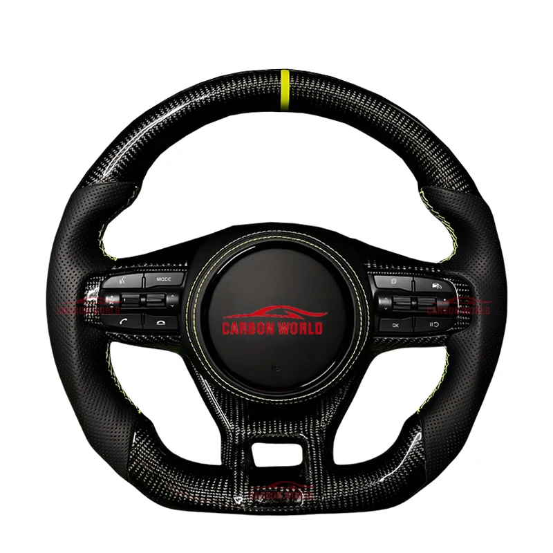 Volant en Fiber de carbone modifié pour Kia KX7 KX5 K5 K3K2 Extreme Rui, Cadence, course intelligente