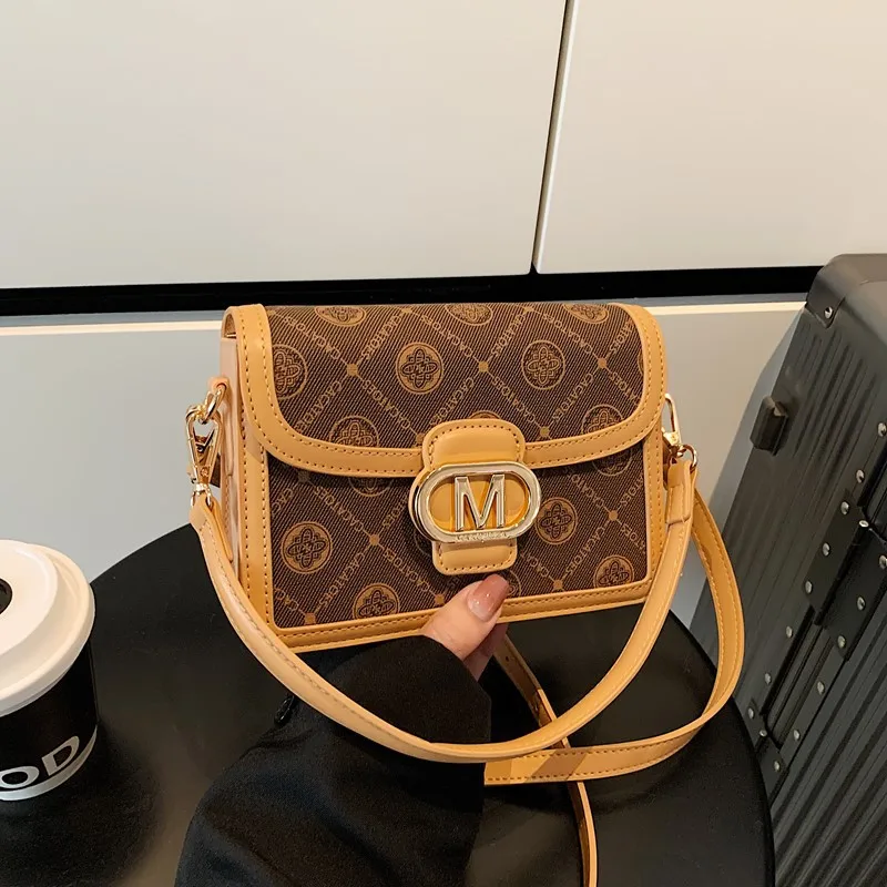 

Дизайнерская сумка через плечо для женщин, осень-зима 2025, стеганая сумка через плечо, модный эстетический рюкзак для переноски в нескольких направлениях