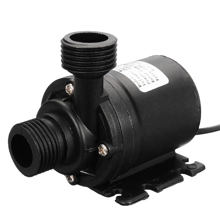 Ultra-quiet 800L/H 5M DC 12V 24V Home Portable Brushless Motor Submersible Water Pump for Cooling System Fountains Heater Mini