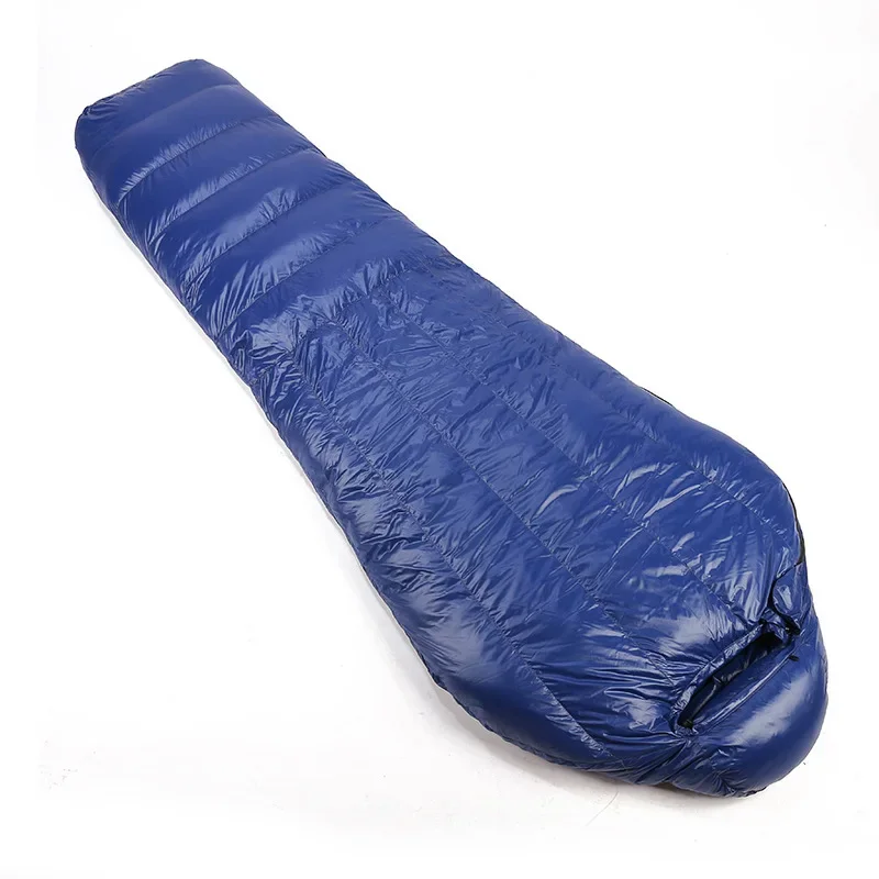 Outdoor 18000g/2000g/2500g Filling Goose Down Mummy Sleeping Bag Camping Adult Mountaineering Hiking Trekking Cycling Car Bag