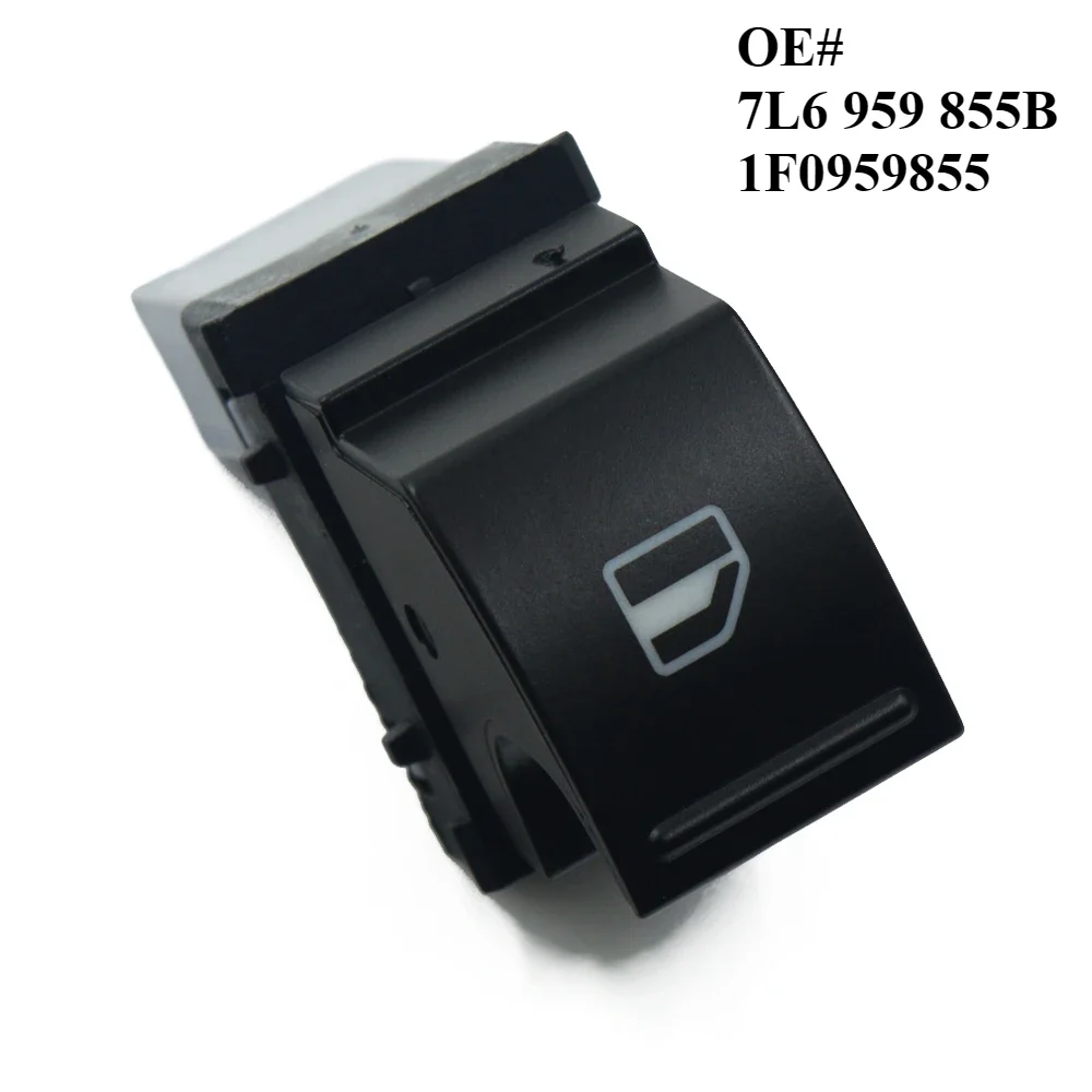 

7L6 959 855B 1F0959855 For VW Jetta & Golf MK5 MK6 Passat B6 Amarok Sharan Tiguan Touran Touareg Power Window Switch 7L6959855B