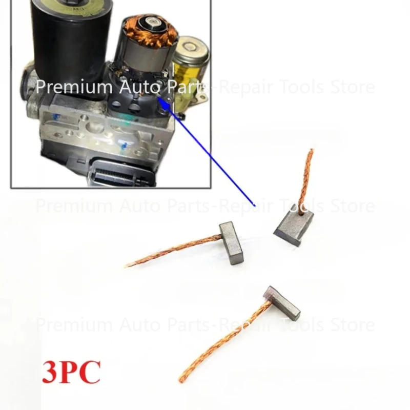 

3Pcs for Camry Lexus Hybrid ABS Pump Motor Carbon Brush