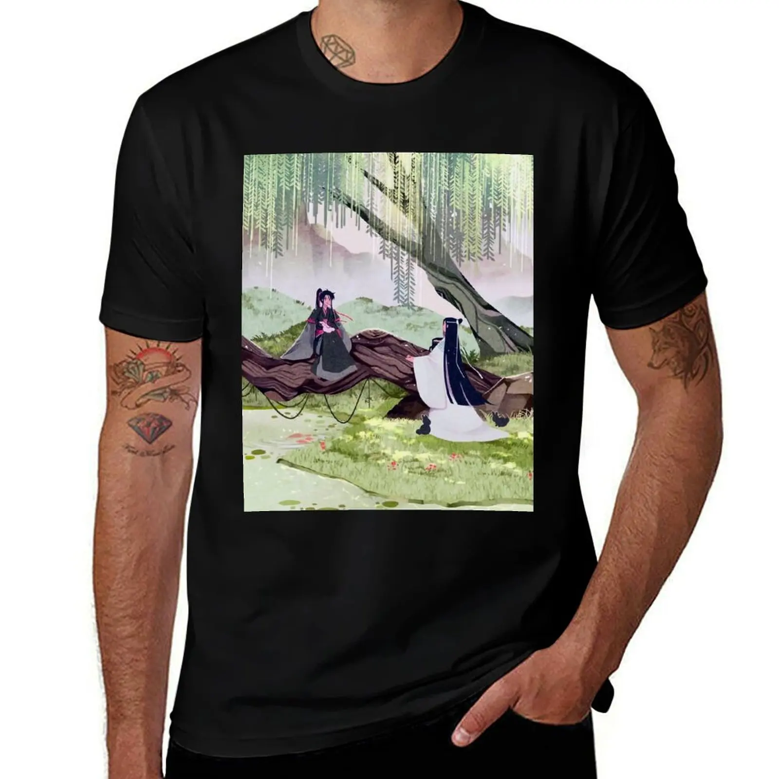 

WangXian The Untamed T-Shirt anime shirt summer shirt for a boy croswit shirt man fitted t shirts for men