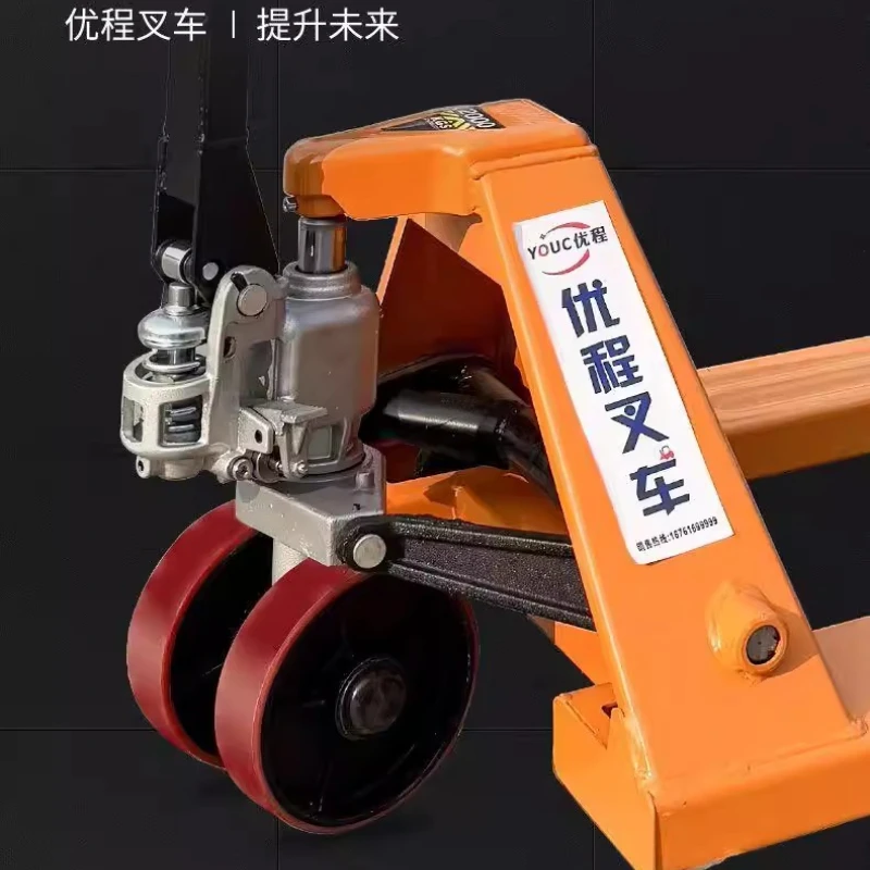 Handcart Transporting Forklift Truck Pallets Easy Forklift Truck Load/unload Commercial Furniture Carretilla Elevadora ZY60CC