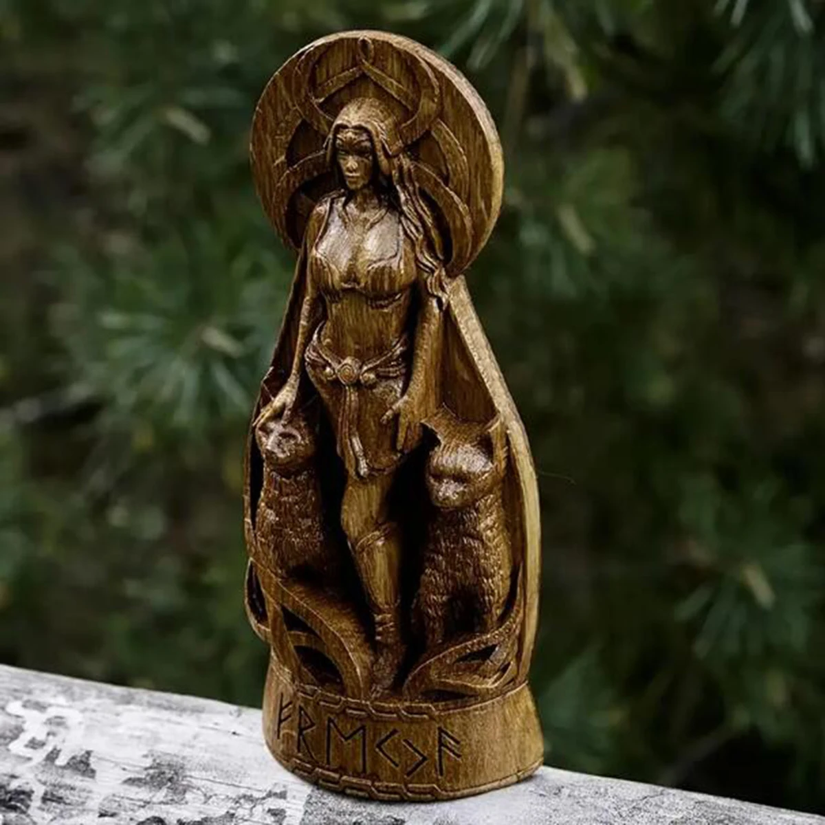 1 Piece of Freya Goddess Decoration, Resin Statue Handicraft, Suitable For Desktop, Home Decoration, Garden Decoration