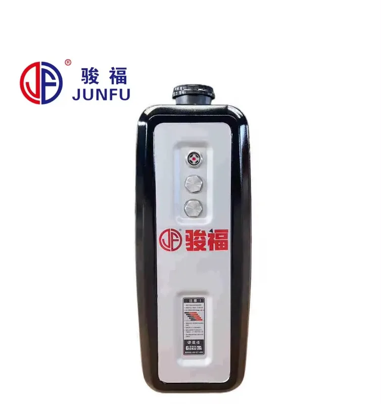 Professional belt installation 80/100/120/150/180L HYVA steel rear dump truck hydraulic oil tank