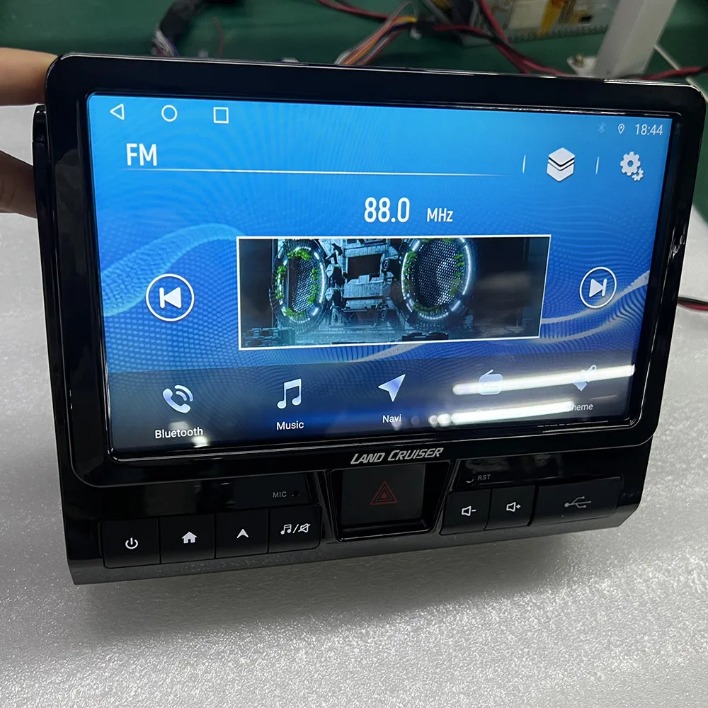9 "أندرويد 13 CarPlay راديو السيارة لتويوتا كروزر C70 C76 C75 2007-2024 AI شاشة تعمل باللمس مشغل وسائط متعددة لتحديد المواقع والملاحة DSP BT #3