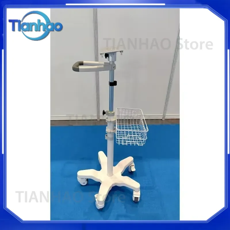 Medical Computer Cart Trolley for Healthcare Use Height-adjustable Nursing Design Multifunctional Hospital Mobile Workstation