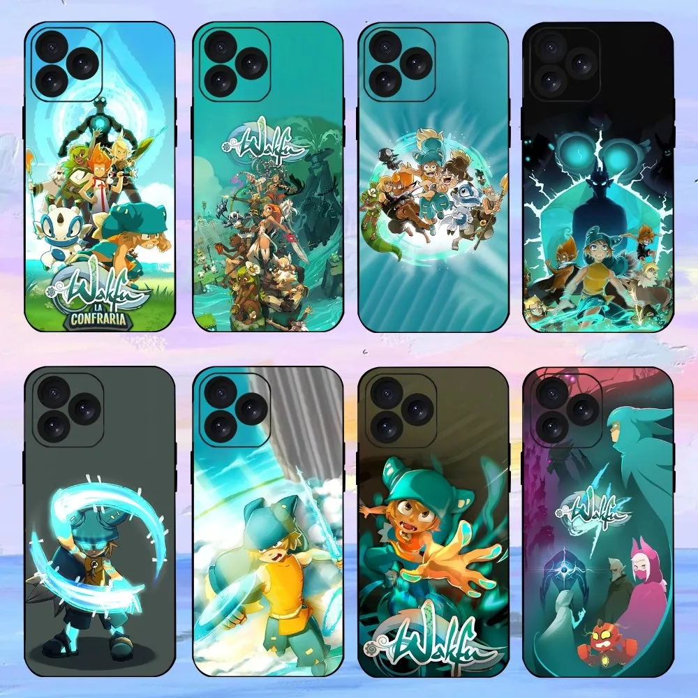 Game w-wakfu Phone Case For iPhone 15 14 13 12 11 8 Mini Xr Xs X Xsmax Pro Max Plus Shell