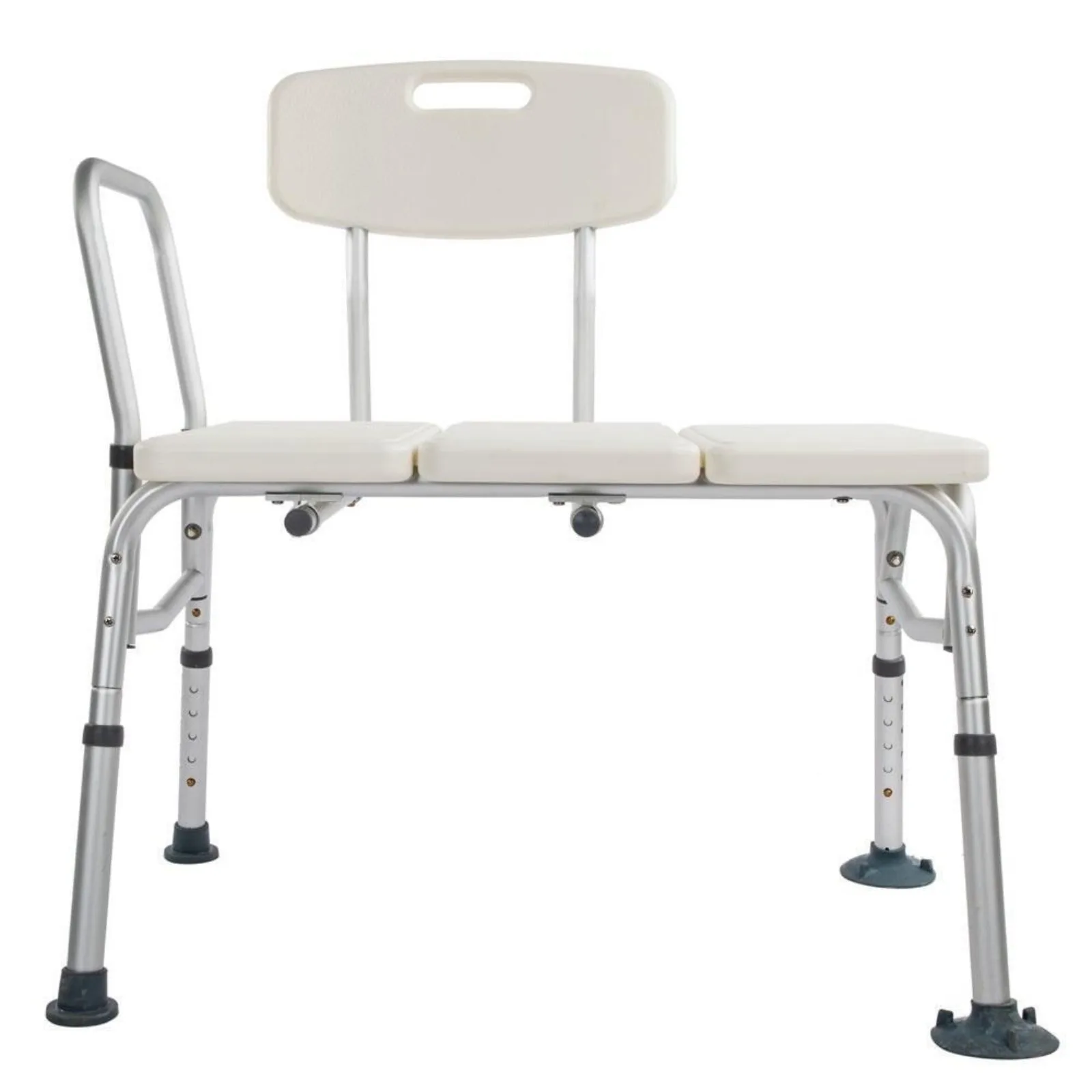 Heavy Duty Bathtub, Medical Transfer Bench, Shower Chair, 10 High White Color