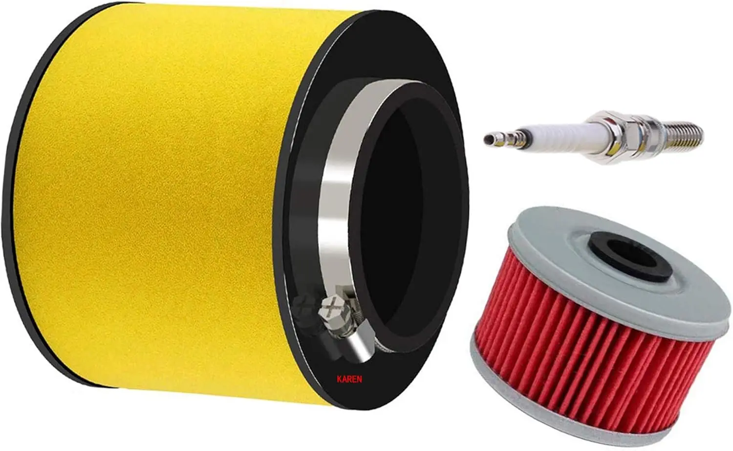 TRX350 Air Filter Compatible for Honda Rancher TRX350FE TRX350FM TRX350TE TRX350TM 2000 2001 2002 2003 2004 2005 2006 Replace 17