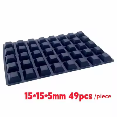 Silicone Furniture Pads Square Self-Adhesive Stick Bumper Pad Shock Absorber Feet Mat for Glass Speaker Laptop Furniture Parts - Image 12
