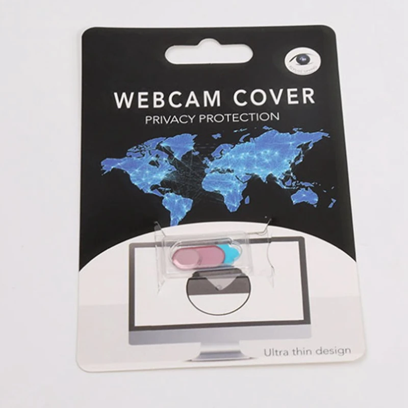 Ultra-Thin Webcam Cover Sliding Cover Metal Laptop Camera Cover.Phone Tablet Echo Display Anti- Privacy