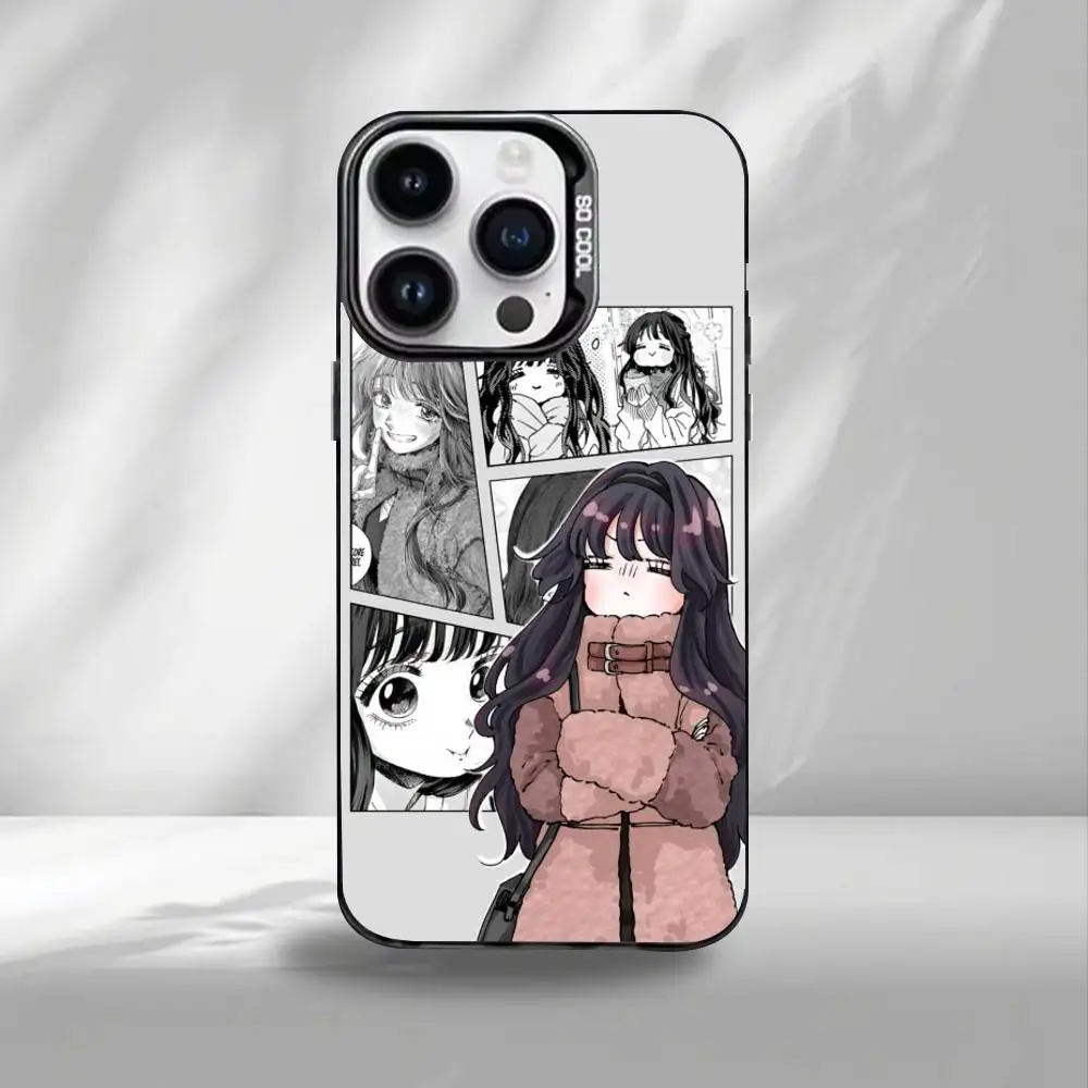 เคสโทรศัพท์ The F-Fragrant Flower Blooms with Dignity สำหรับ iPhone17,16,15,14,13,12  ฝาหลังเคลือบสีเงิน