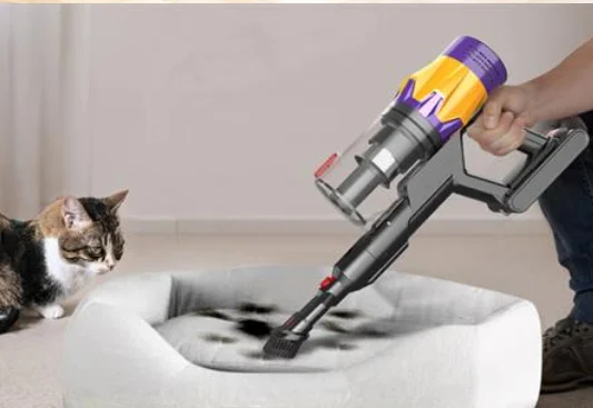 New wireless handheld vacuum cleaner - powerful for household use, capable of cleaning pet hair as well.