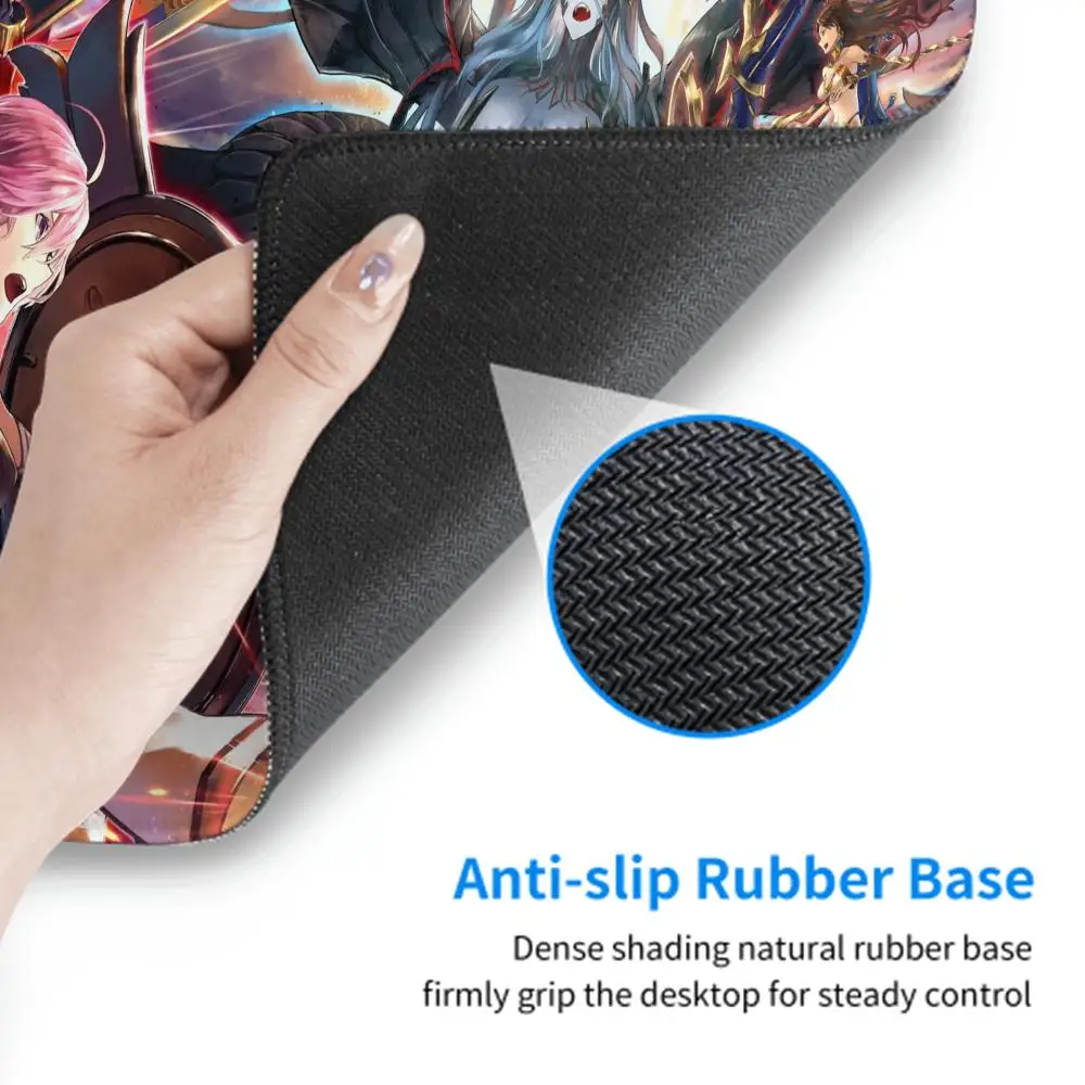 Pc Gaming Laptops Fate Grand Order Gamer Keyboard Pad Mouse Pads Deskmat Computer Accessories Non-slip Mat Mausepad Mousepad Xxl