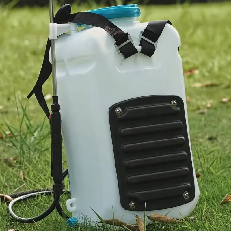 Agricultural backpack electric rechargeable battery sprayer
