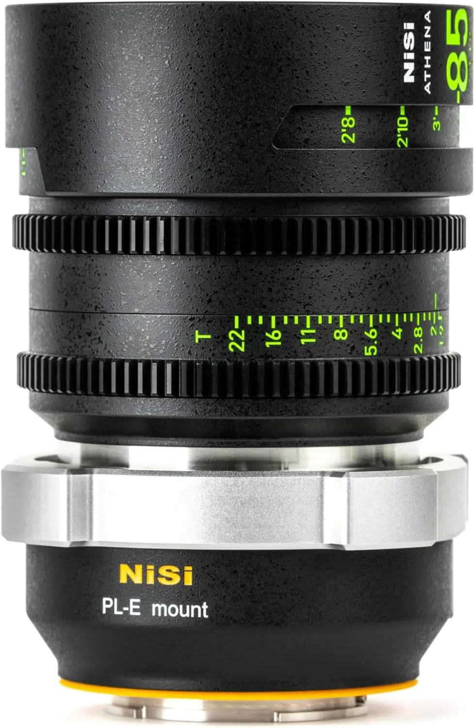 NiSi Athena PL to E Mount Adapter for Sony E-Mount Cameras, Precision Cinematic Lens Converter with Internal Flocking, Lightweig