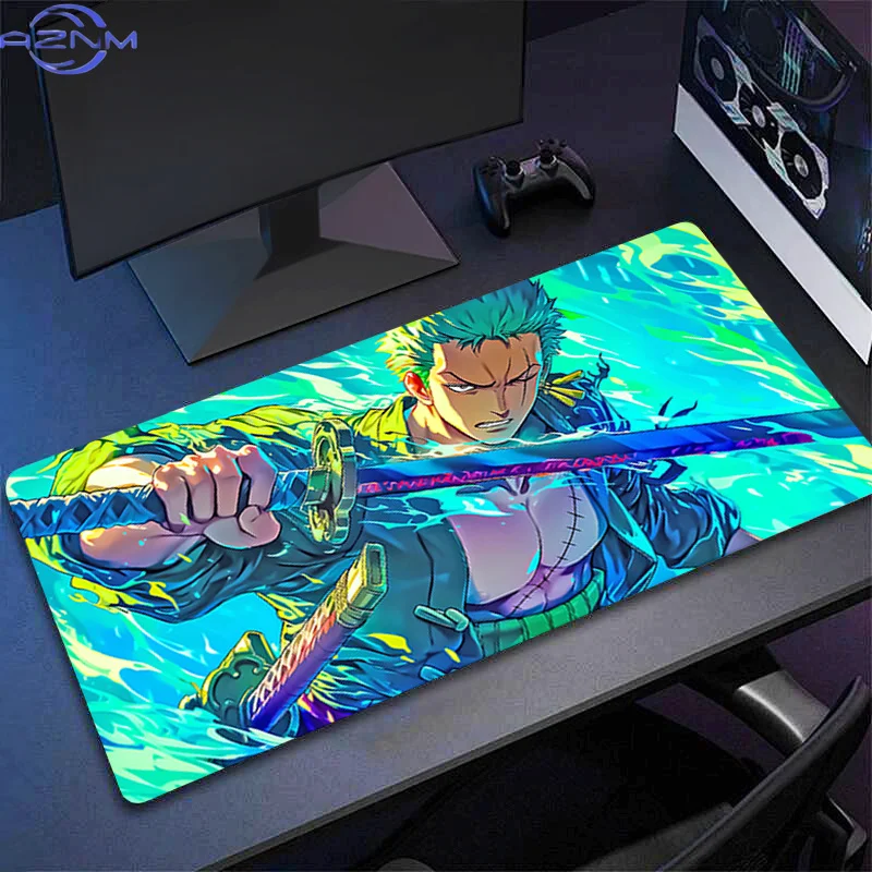 Mouse Pad One Piece Anime Gaming Accessories Mousepad Durable New Gamer PC Completo Computer Keyboard Desk Mat Varmilo