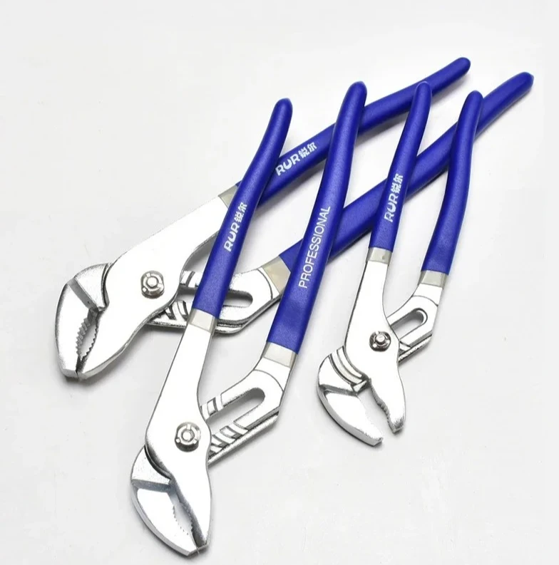 Alicates para bomba de agua de 8/10/12 pulgadas, llave para baño, llave para tubo de plomería, llaves para tubos ajustables universales, alicates de gran apertura para