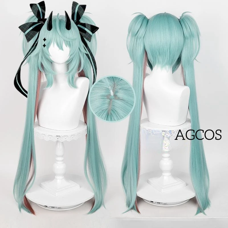 AGCOS Little Raccoon MIKUU Cosplay Wig Anime Girl Mikku COS Hair Wigs