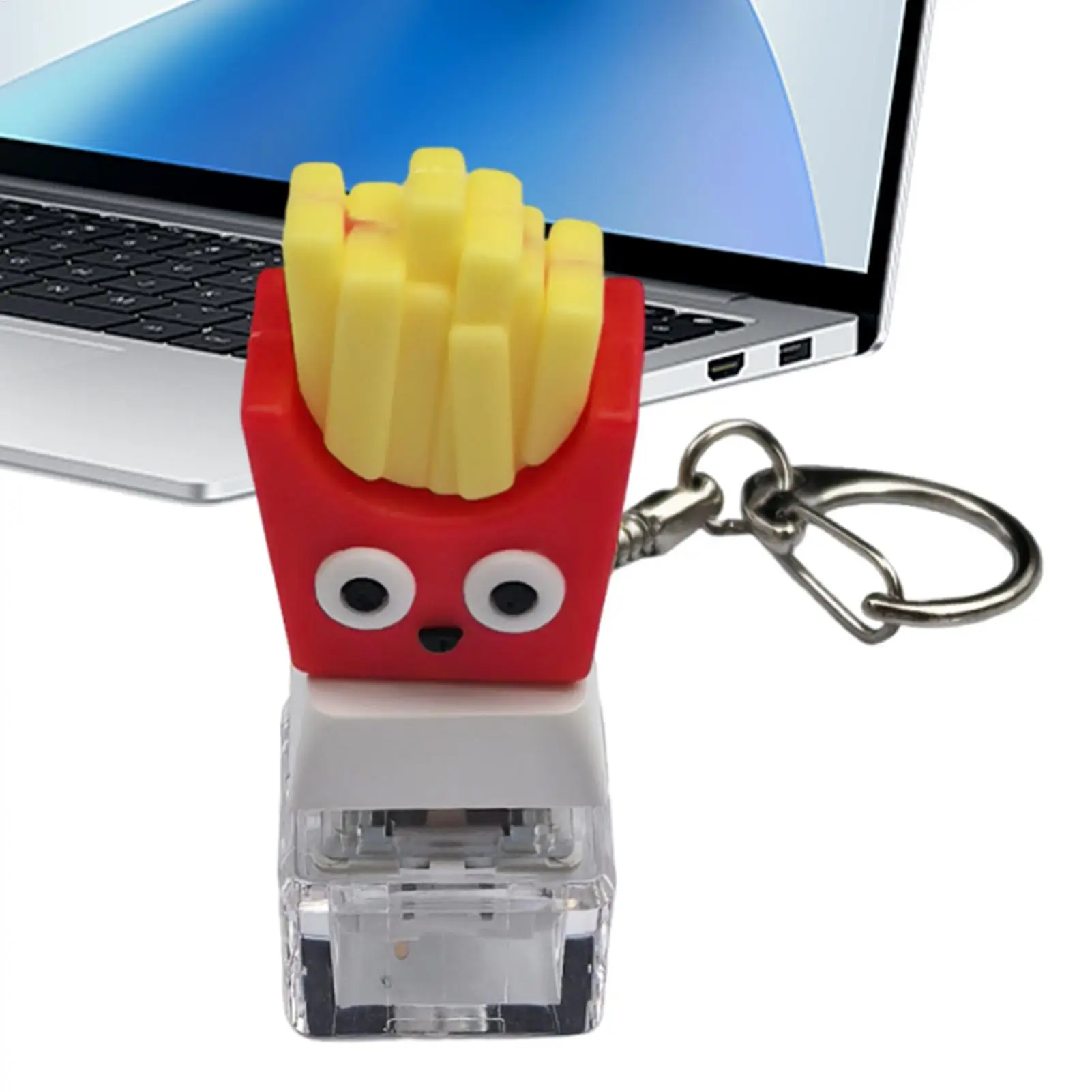 

Cute Keychain Novelty Food Design Button Keyring Simulation Hamburger Button Keychain Pendant For Men Women Boys Girls Youth