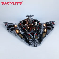 EASYLITE LED Light Kit For 75190 First Order Star Destroyer Toys Building Blocks Lighting Set Not Included