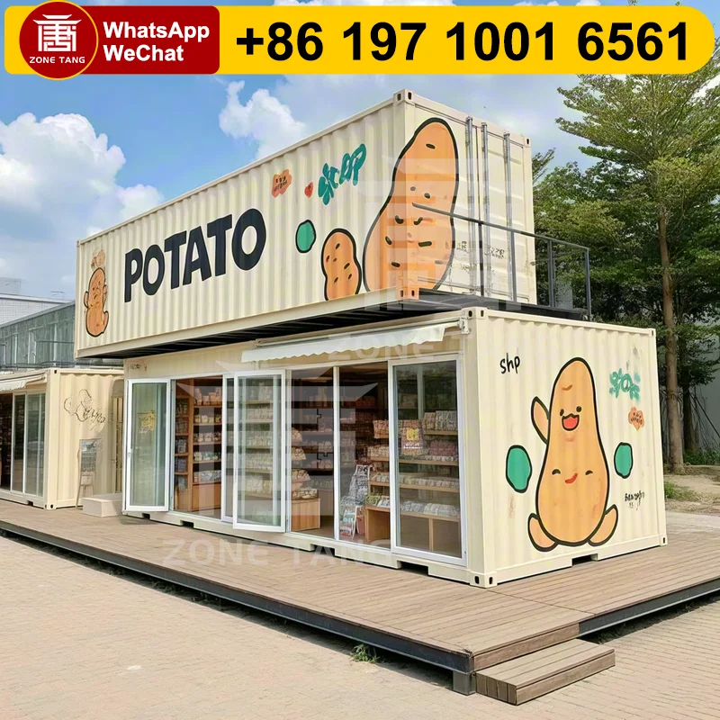 

20/40FT Cheap Manufactured Homes Factory Price Fabricated House Creative Container Customize Design High Quality Hot Sale Prefab