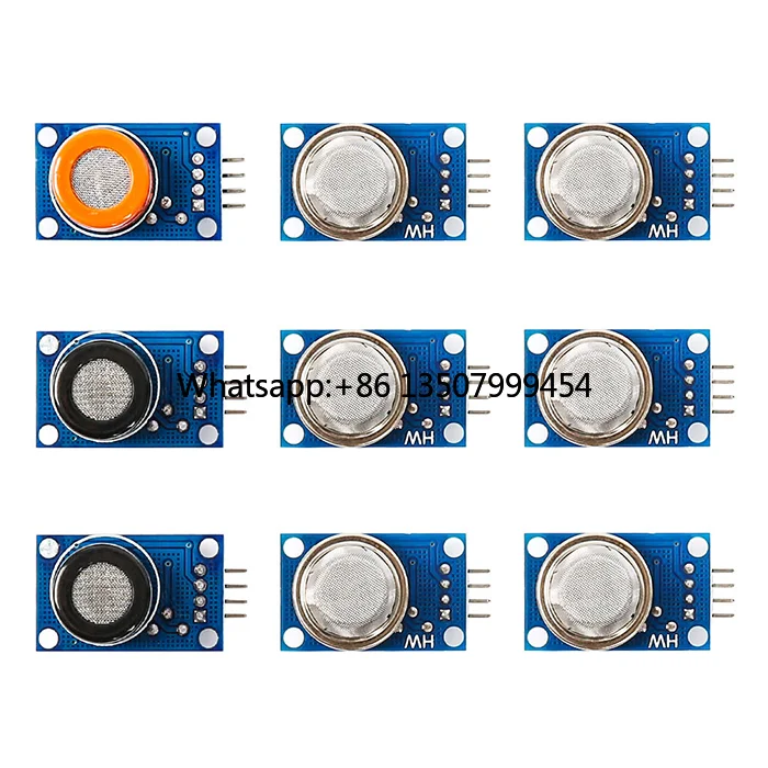 

STEM Education Learning Starter Kit 9In1 Electronic Module Gas Sensor Kits Set