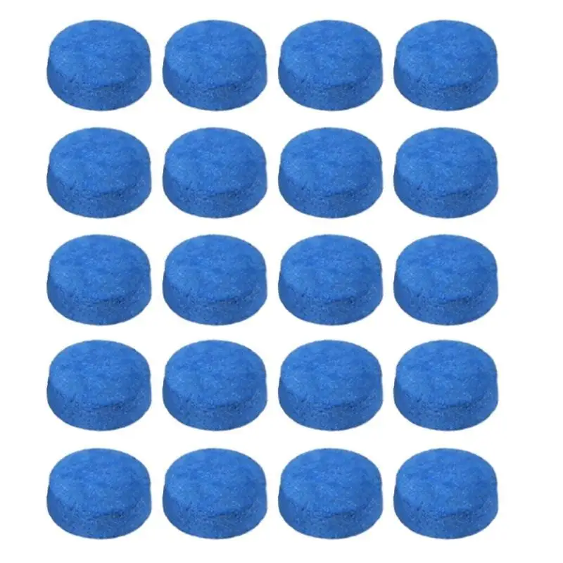 652F 20 قطعة من نصائح البلياردو جديلة السنوكر لمستلزمات البلياردو جديلة #4