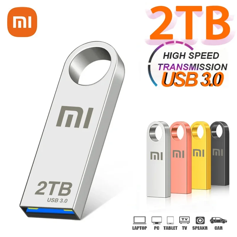 USB-флеш-накопитель Xiaomi USB 3,0 на 1 ТБ, 128 ГБ