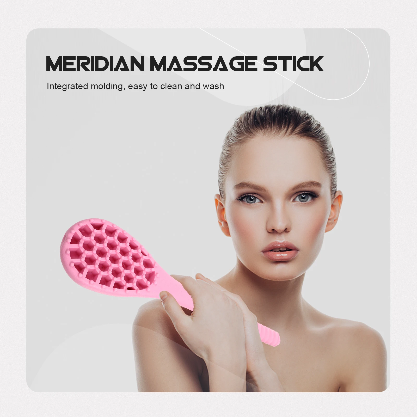 

2pcs Silicone Massage Hammer for Slap Board Body Knocking Massager Stick Stress Relief Handheld Beat Durable Portable Blood