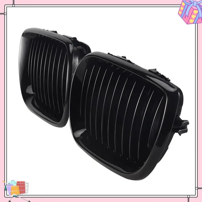 

A77T-Gloss Black Front Hood Kidney Grill For -BMW E46 3 Series 2002-2005 4D Sedan 318I 320I 323I 328I Front Bumper Grille
