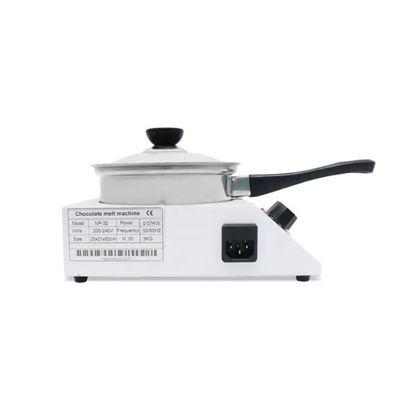 Produttore domestico Pentola per fusione del cioccolato al latte Riscaldamento elettrico Pentola per fusione del cioccolato NP-316