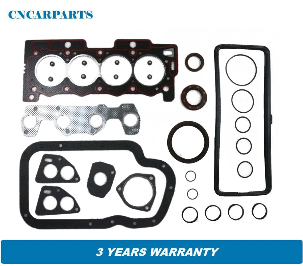 Полный капитальный комплект прокладок двигателя подходит для Peugeot C2 C3 BERLINGO NEMO 106 206 207 307 1007 PARTNER 1,4 8V мпай VRS