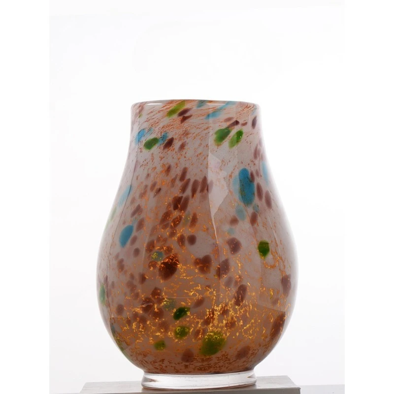 

Large mouth vase Simple Chinese high-end glazed vase