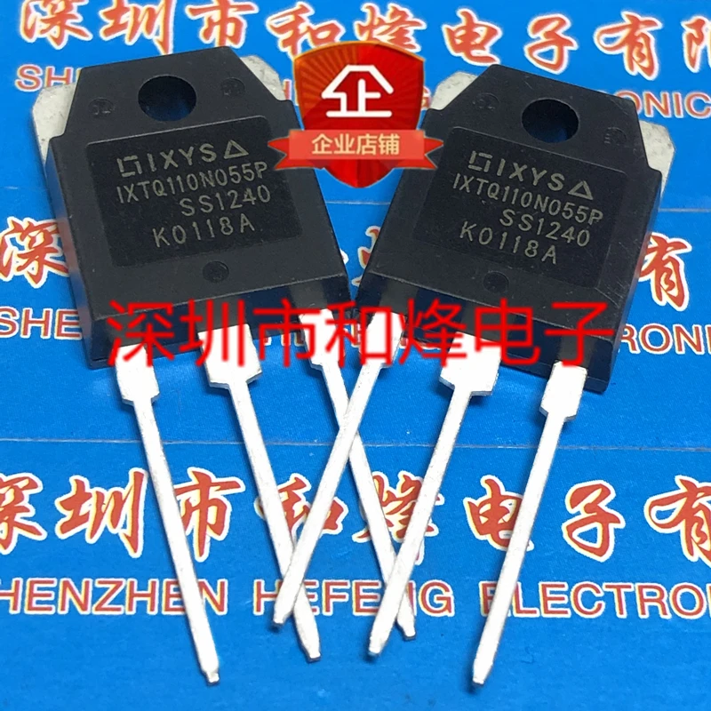 5PCS-10PCS IXTQ110N055P TO-3P 55V 110A NEW AND ORIGINAL ON STOCK