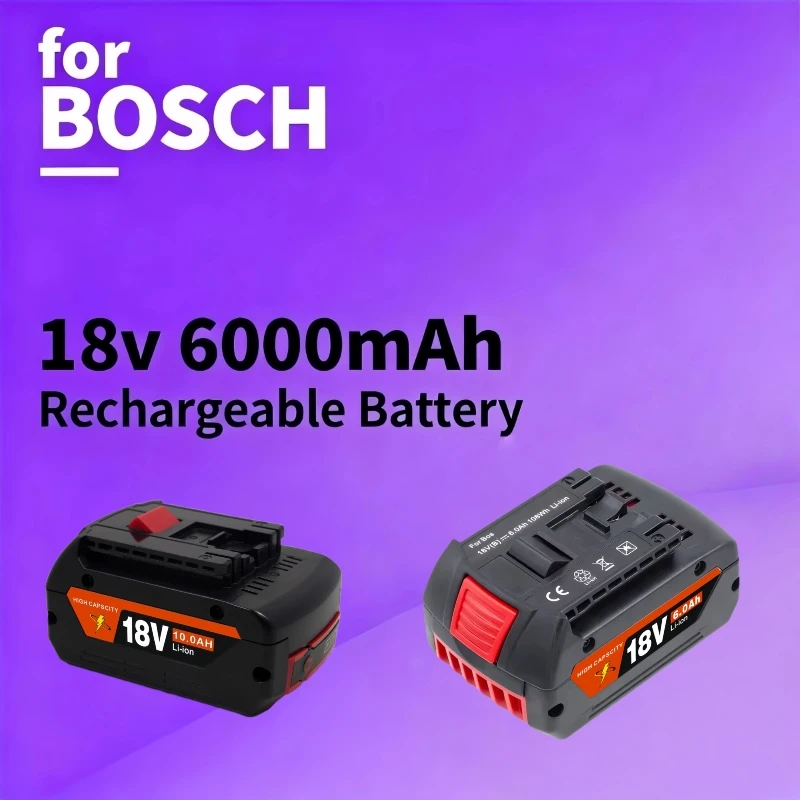 

Original 18V 6.0Ah Replacement Lithium Ion Battery For Milwaukee M18 Power Tool Batteries 48-11-1815 48-11-1850 ⚡ ✅ Z50