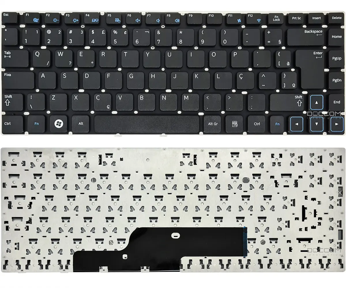 Compatible Keyboard Notebook Samsung Np305e4a Np305v4a Np300e4c Ba75-03703b 9z.n5psn.73b 300e3a Np300e3a Layout BR ABNT2