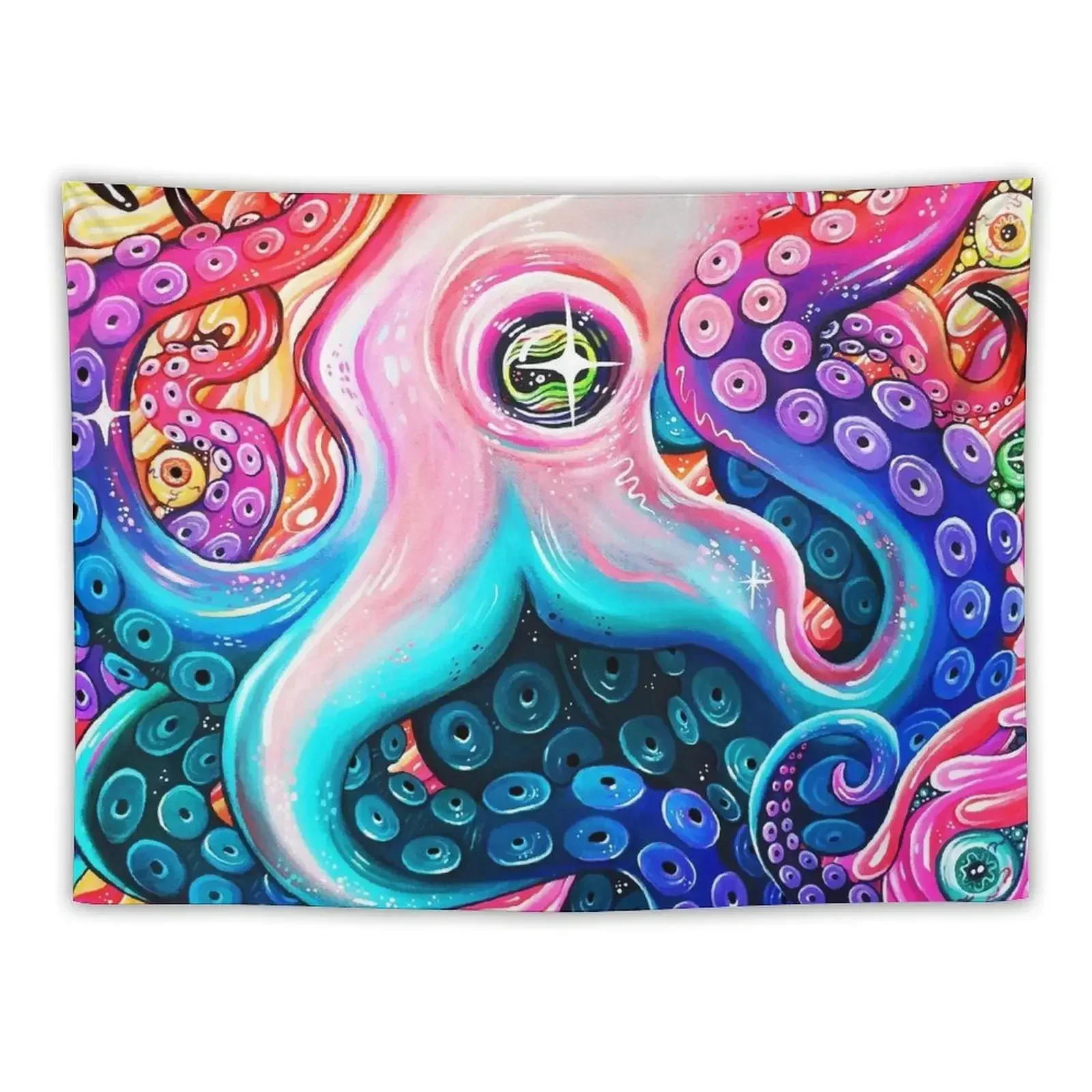 

GlitterOctopus Tapestry Aesthetic Room Decor Korean Wallpaper Decoration Wall Bedrooms Decorations Tapestry