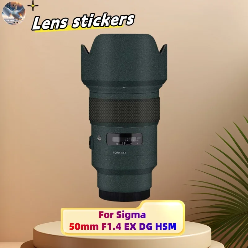 

for Sigma 50mm F1.4 EX DG HSM Lens stickers, precision cut wear-resistant protective film, DIY skin