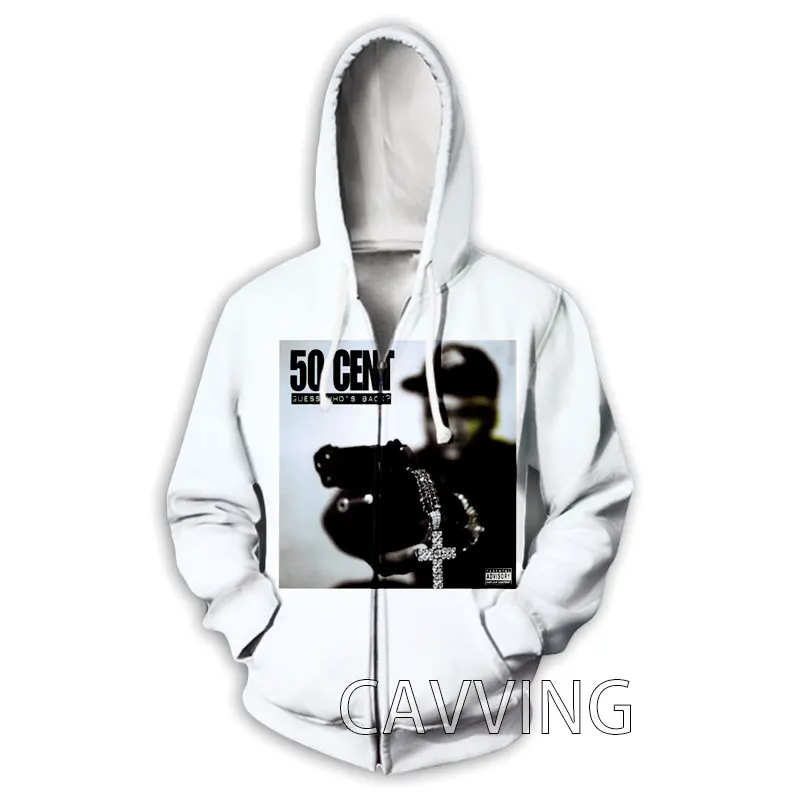 موضة جديدة ثلاثية الأبعاد طباعة مغني الراب 50 سنت سستة هوديس زمم مقنعين بلوزات Harajuku هوديس الهيب هوب بلوزات K02