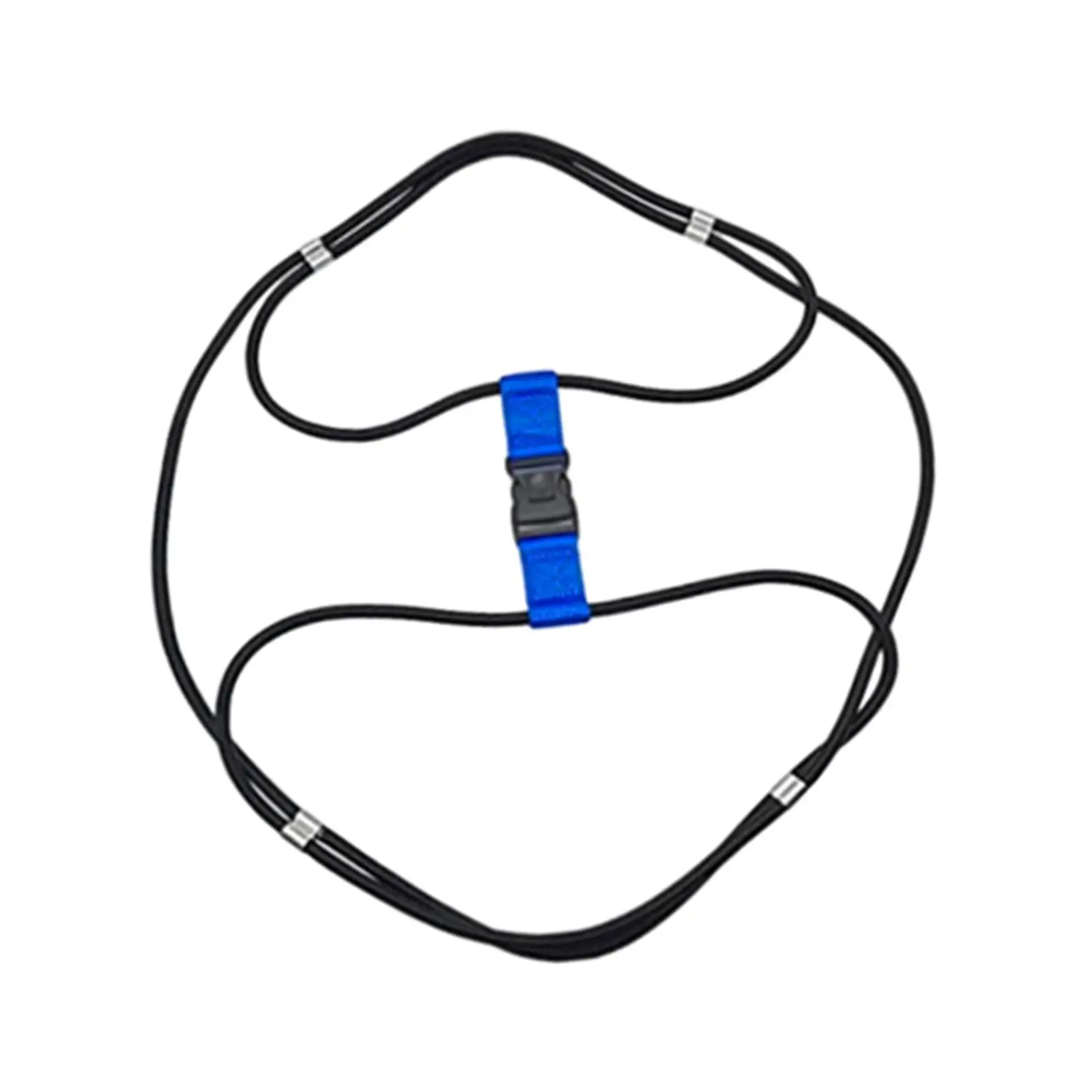 Trash Can Lid Lock Trash Can Band Adjustable Elastic Strap Garbage Lid Lock Heavy Duty for Bears Raccons Dogs Animals Road